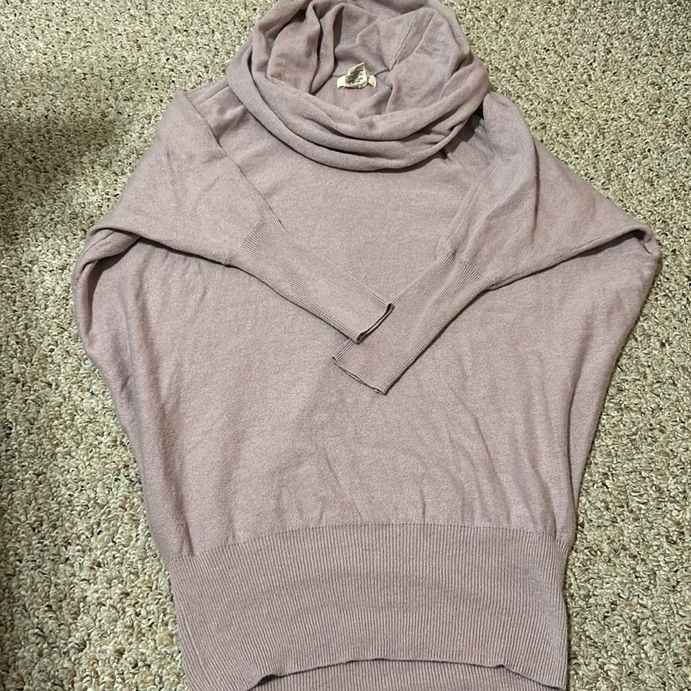 Cowl neck sweater